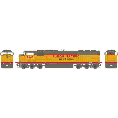 Athearn G67310 HO Union Pacific SD60M Diesel Locomotive #2442