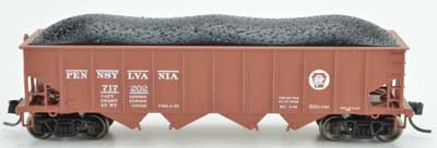 Bowser 38109 N PRR Circle Keystone RTR H-21a Hopper #717231