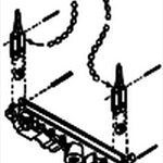 Kadee 112 HO Log Bunk (Skeleton)