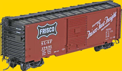 Kadee 5119 HO Frisco Pullman-Standard 40' Boxcar with 8' Youngstown Door #17691