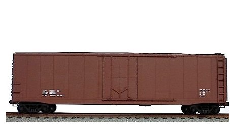 Kadee 5198 HO Undecorated 40' PS-1 Boxcar Red with 8' Low Tack Doors
