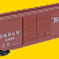Kadee 6732 HO Denver & Rio Grande Western PS-1 50' Double-Door Boxcar #63553
