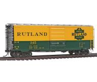 Kadee 5256 HO Rutland 40' PS-1 Boxcar with HGC Trucks #345