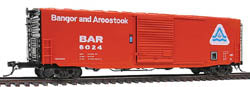 Kadee 6347 HO Bangor & Aroostook 50' PS-1 Boxcar #6024