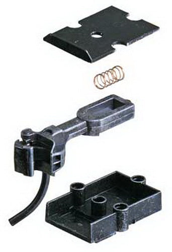 Kadee 742 O Medium Overset Shank Metal Coupler with Plastic #817 Draft Gear Box