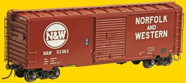 Kadee 5016 HO Norfolk & Western Pullman-Standard PS-1 40' Boxcar #53083