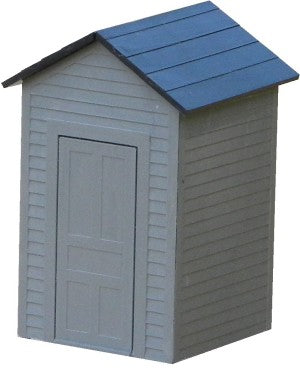 AM Models 905 O Scale Shed Building Kit # 5