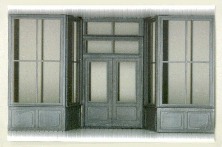 Grandt Line 5165 HO Storefront Windows & Doors Set
