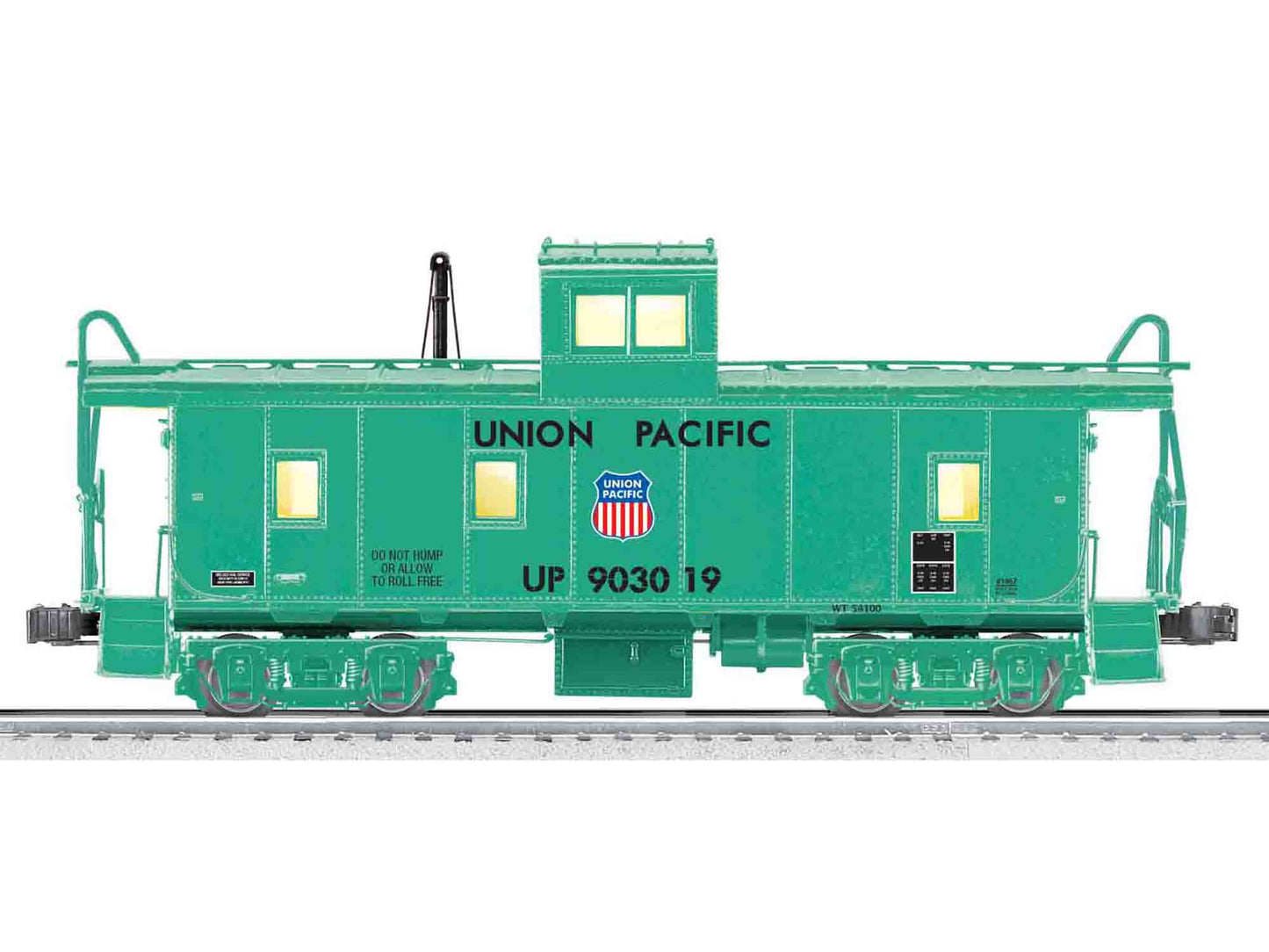 Lionel 6-81967 O Union Pacific Scale Ca-4 Maintenance Of Way Caboose #903019