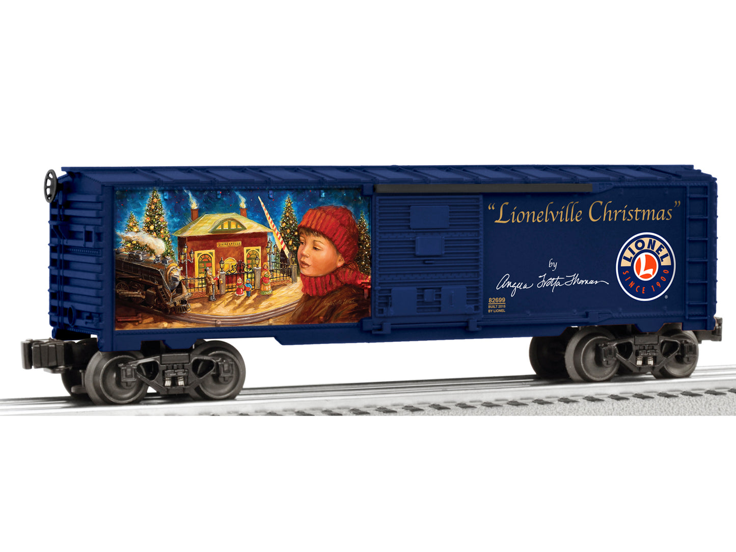 Lionel 6-82699 O Gauge Angela Trotta Thomas Lionelville Christmas Boxcar LN/Box