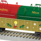 American Flyer 6-48572 S Gauge Naughty or Nice Gondola with Coil Covers LN/Box