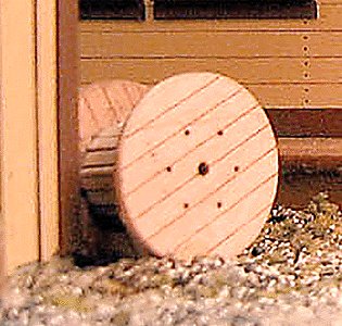 B.T.S. 23003 HO Cable Reel 4' Diameter (Pack of 4)