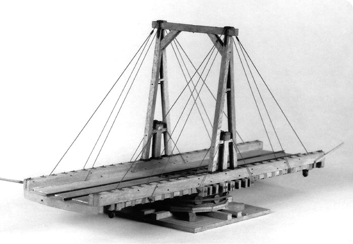 Sequoia Scale Models 4008 HOn3 SP Gallows Turntable at Laws California Kit