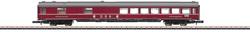 Marklin 87131 Z German Federal Railroad DSG Type WR4um-64 Diner Car