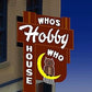Miller Engineering 441452 HO/N Who's Hobby House Wall-Mount Animated Billboard