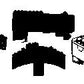 Cal Scale 190-270 HO Steam Loco Worthington SA Type Feedwater Heater (Pack of 3)