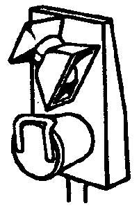 Cal Scale 190-393 HO MU Stands With Nonworking Light & Battery Connector