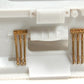 Cal Scale 190-575 HO MU Hoses Unpainted Brass Casting 3-Hose Cluster