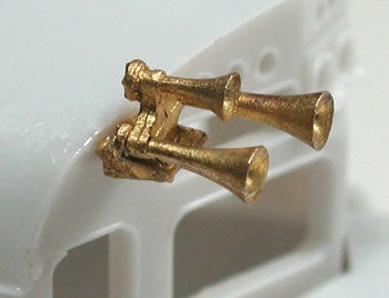 Cal Scale 190-577 HO Air Horns (Unpainted Brass Casting) Leslie S-3L 3-Chime