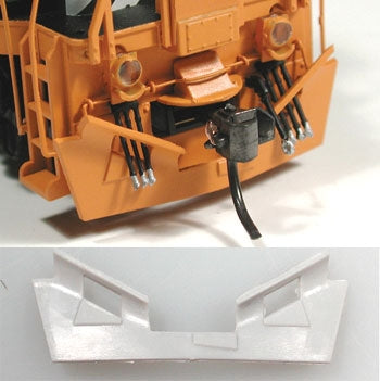 Cal Scale 190-587 HO Snow Plow (Plastic) Fits BC Rail Diesels