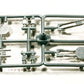 Cal Scale 190-609 HO Spine Car Trailer Hitches (1 up, 1 down) (Plastic)