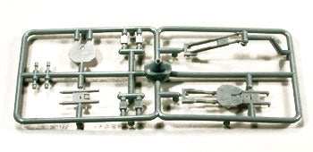 Cal Scale 190-609 HO Spine Car Trailer Hitches (1 up, 1 down) (Plastic)