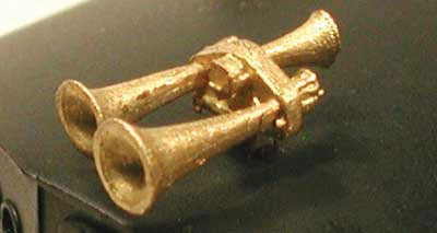 Cal Scale 190-631 HO Leslie S3LR3 3-Chime Air Horn Lost Wax Brass Casting
