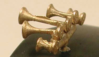 Cal Scale 190-639 HO Nathan K5 K5LLA 5-Chime Air Horn Lost Wax Brass Casting