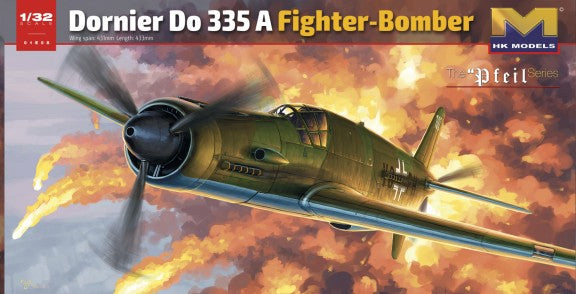 HK Models 100000000 1:32 Dornier Do335 A0/A0 Fighter Bomber Military Plane Kit