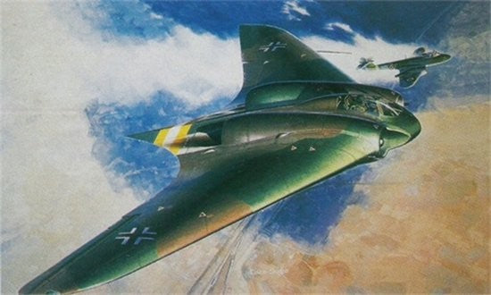 Dragon 5505 1:48 Horten Ho229A1 Flying Wing Military Aircraft Plane Model Kit