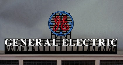 Miller Engineering 2782 N General Electric Animated Neon Billboard Sign