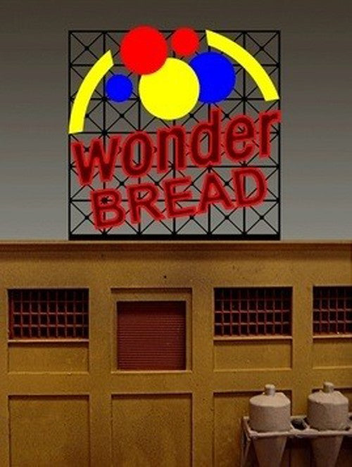 Miller Engineering 4062 N/HO Wonder Bread Animated Billboard