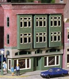 Miller Engineering 224040 Z Triangle Hotel and Bar Building Kit