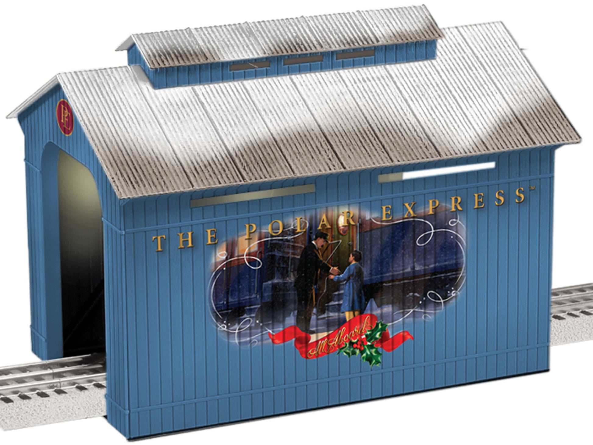 Lionel 6-82500 O Polar Express Covered Bridge Kit
