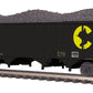 MTH 20-97821 O Chessie 4-Bay Hopper Car with Coal Load #192050 NIB