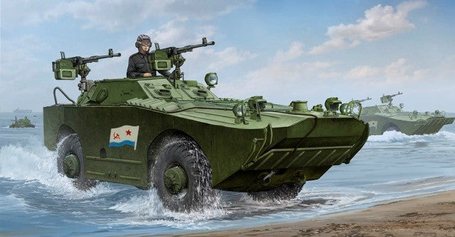 Trumpeter 05596 1:35 Russian BRDM-1 Amphibious Recon Vehicle Military Tank Kit