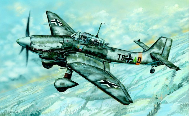 Trumpeter 03217 1:32 Junkers Ju-87D Stuka Military Aircraft Plane Model Kit