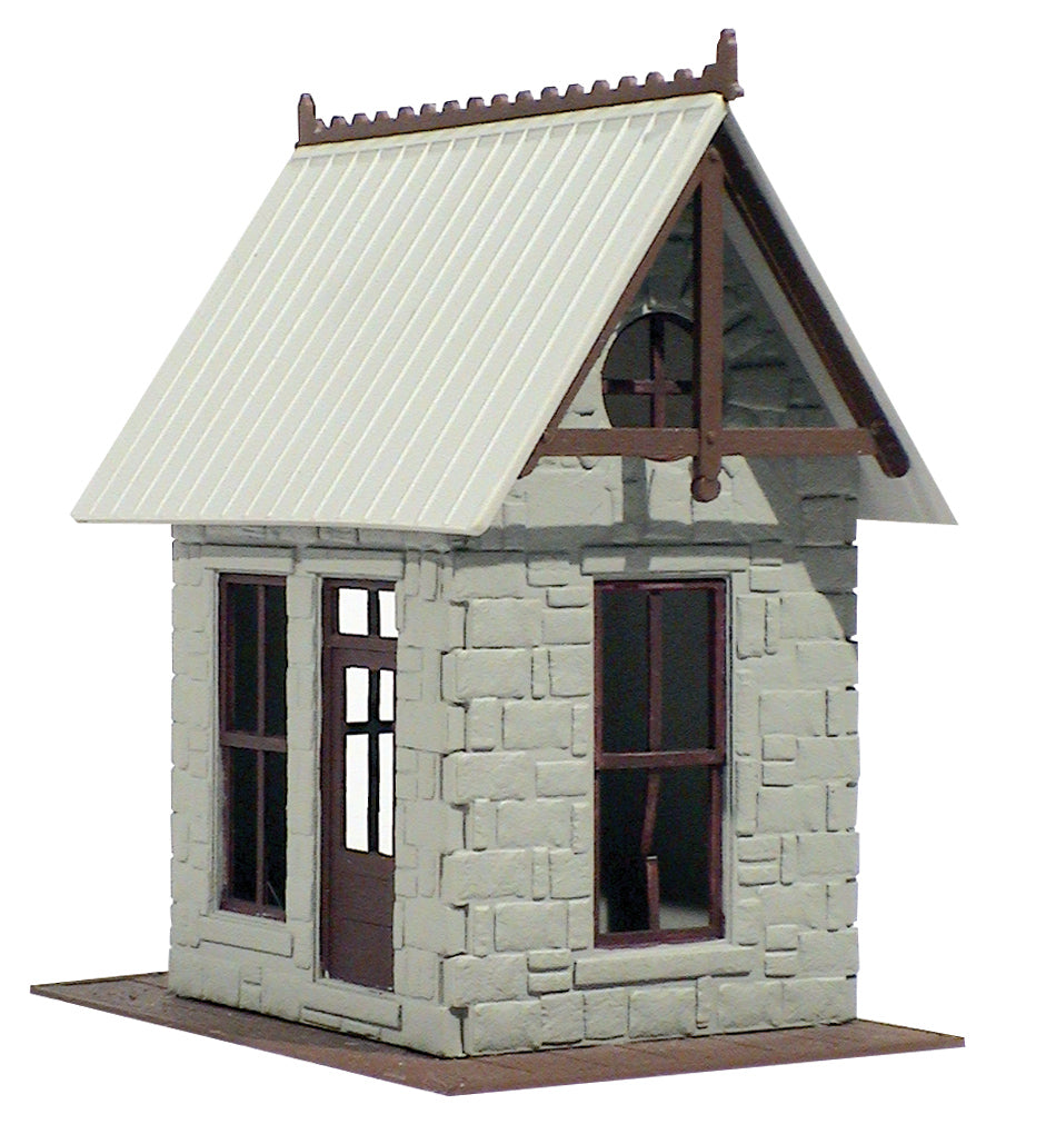 OGR 501 O Ameri-Towne Flag Stop Station Building Kit