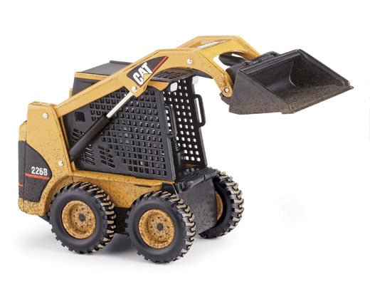 Norscot 55181 1:32 Caterpillar Weathered 226B Skid Steer Loader with Work Tools