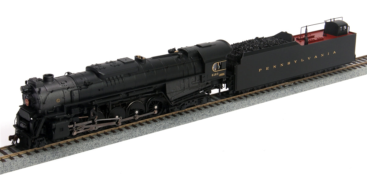 Broadway Limited 2220 HO Pennsylvania Railroad Class J1 2-10-4 Paragon2™ #6163