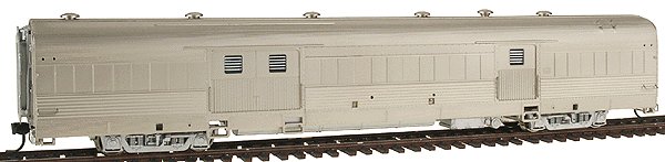 Broadway Limited 1021 HO Undecorated California Zephyr Baggage Car