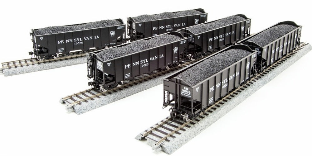 Broadway Limited 1728 HO Pennsylvania Railroad Class H2a 3-Bay Hopper (6)