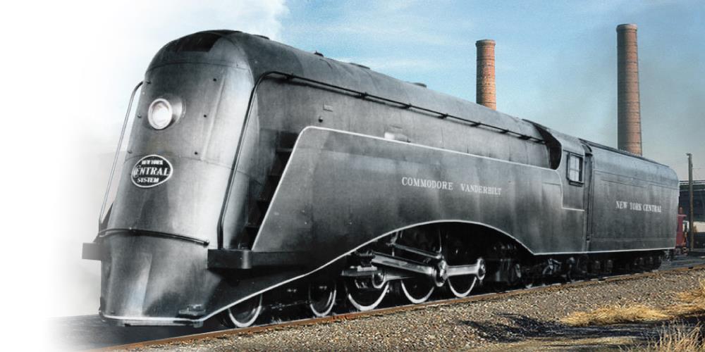 Broadway Limited 2842 HO Painted, Unlettered Streamlined 4-6-4 Hudson Steam Loco