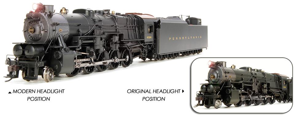 Broadway Limited 4184 HO PRR I1SA 2-10-0 Steam Locomotive & Tender #4414 w/ DCC