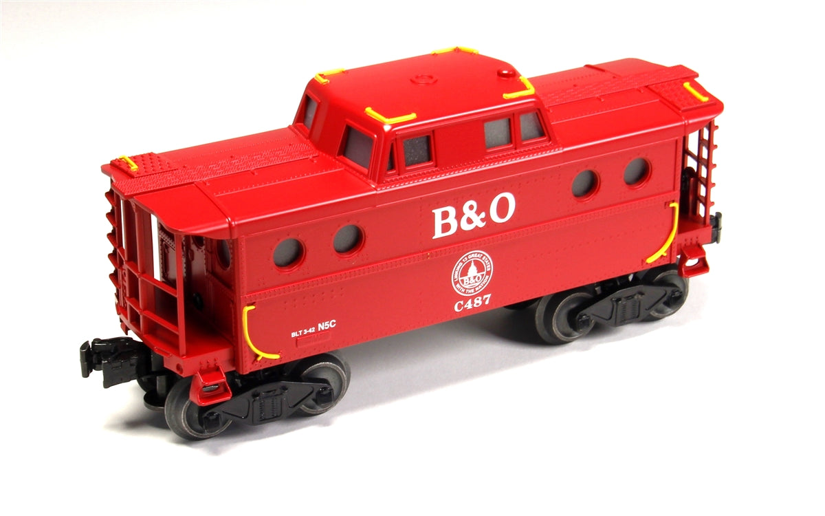 Williams GMFRT-2 Baltimore & Ohio N5C Illuminated Caboose #C487 MT/Box