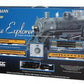 Bachmann 01308 HO Santa Fe 2-8-0 The Explorer Steam Passenger Set