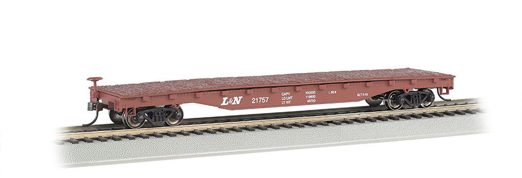 Bachmann 17315 HO Louisville & Nashville 52' Flat Car