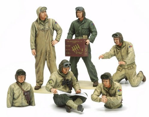 Tamiya 35347 US TANK CREW EUROPEAN 1:35