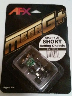 AFX 21029 HO Slot Car Mega G+ Rolling Chassis - Short
