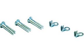 Peco PL-18 HO Studs and Tag Washers for use with probe